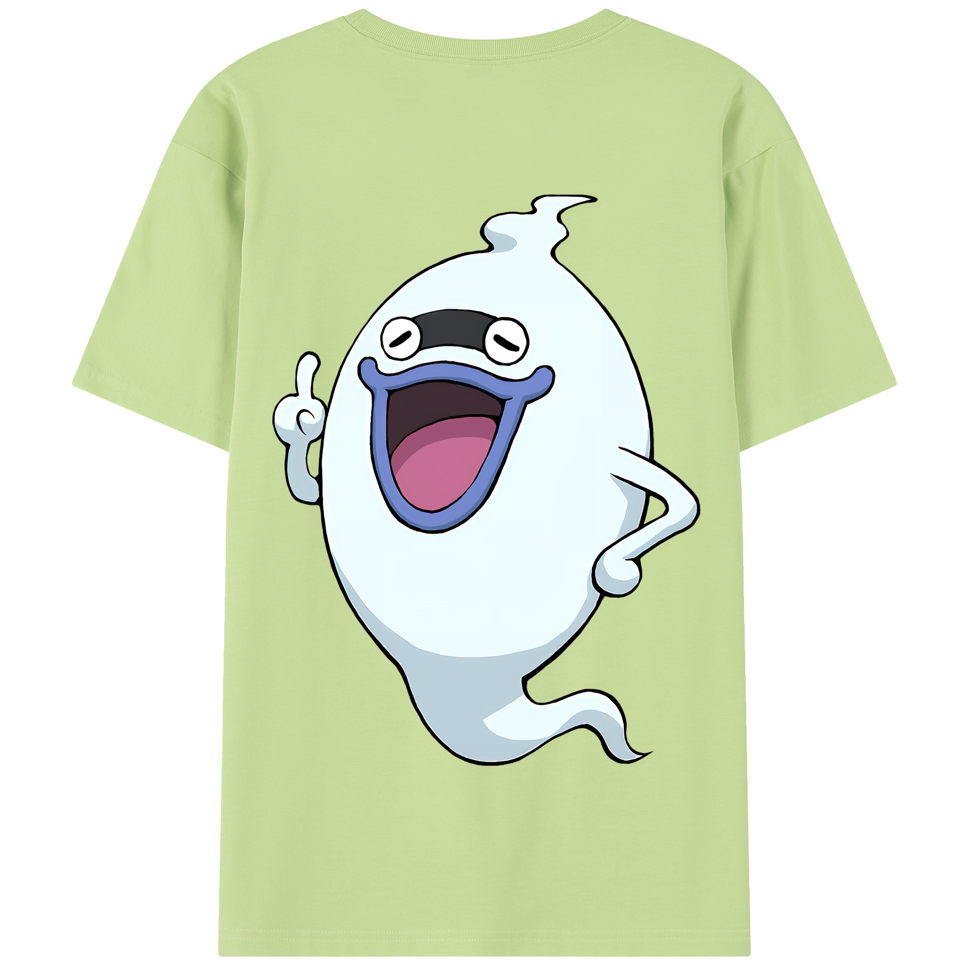 （画像用） 妖怪ウォッチ Yo-kai Watch 綿100％半袖Tシャツ（背面プリント）